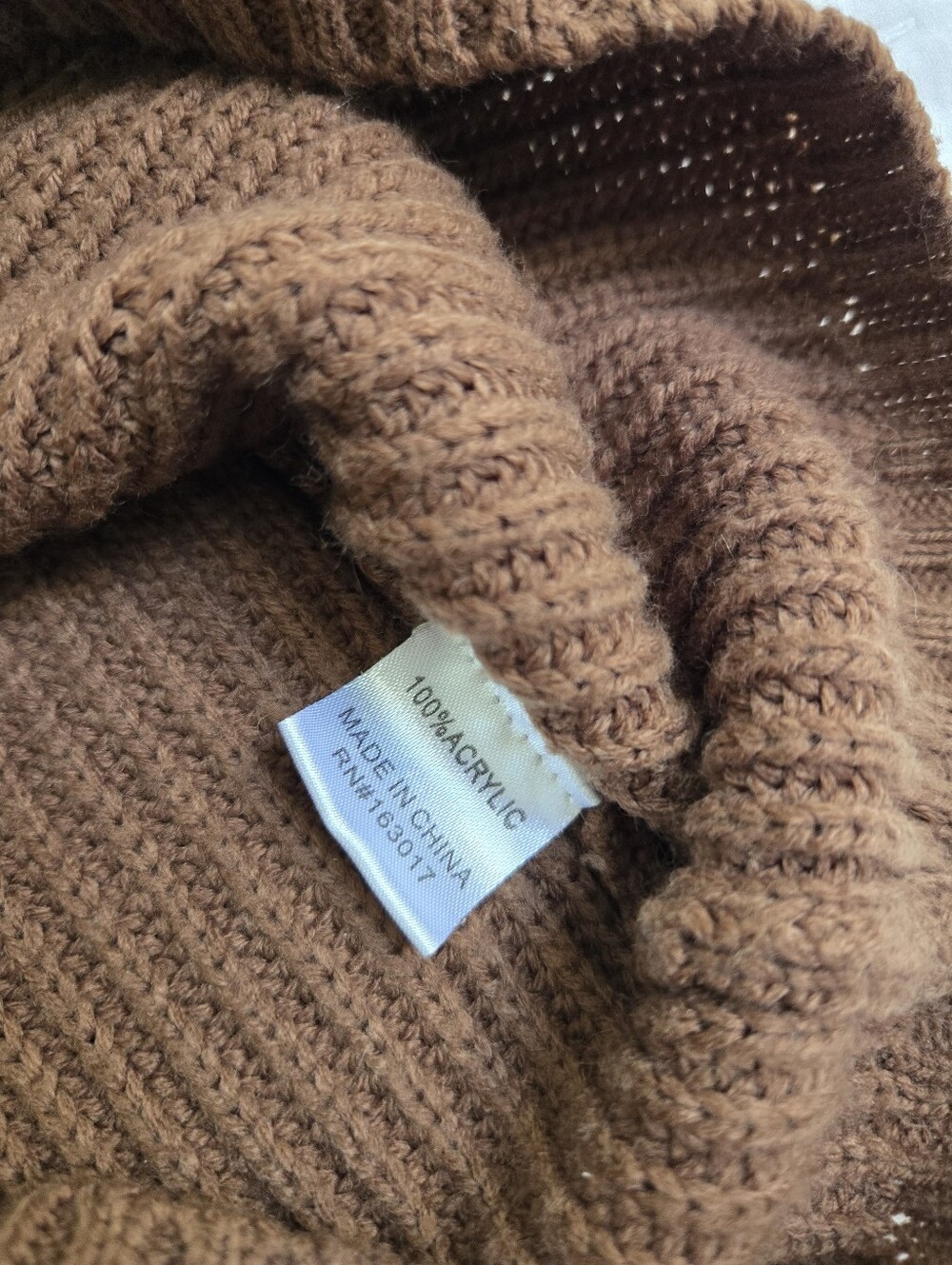 Princess Polly Brown Ribbed Tank Top - Picture 6 of 6